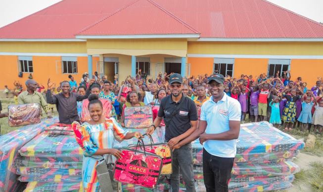 Fortebet donates mattresses, blankets to Kassanda orphans