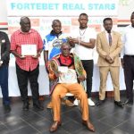 Kyuni receives Fortebet Real Stars sports monthly lifetime achievement award