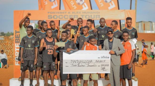 Fortebet Soccer Tour Excitement  Blows Up Namungoona