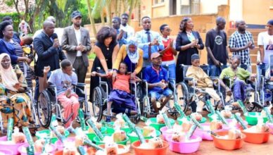 Fortebet Buys Wheelchairs For Kampala Disabled