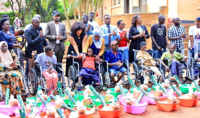 Fortebet Buys Wheelchairs For Kampala Disabled