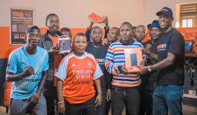 Fortebet Rocks Bwera, Kasese, Mpondwe, Hima With Fancy Gifts